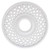 Westinghouse 7771000 12-Inch Botino Polyurethane Ceiling Medallion
White Finish