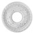 Westinghouse 7770900 12-Inch Violetta Polyurethane Ceiling Medallion
White Finish