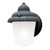 Westinghouse 6688100 One-Light Outdoor Wall Lantern
Textured Black Finish on Cast Aluminum with Frosted Glass