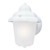 Westinghouse 6687900 One-Light Outdoor Wall Lantern
Textured White Finish on Cast Aluminum with Frosted Glass