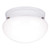 Westinghouse 6669900 One-Light Indoor Flush-Mount Ceiling Fixture
White Finish with White Glass Westinghouse 6669900 One-Light Indoor Flush-Mount Ceiling Fixture
White Finish with White Glass
