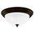 Westinghouse 6429200 Three-Light Indoor Flush-Mount Ceiling Fixture
Oil Rubbed Bronze Finish with Frosted White Alabaster Glass