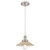Westinghouse 6338800 Bonnie One-Light Indoor Pendant
Brushed Nickel Finish with Ribbed Antique Mirror Glass