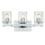 Westinghouse 6334300 Nyle Three-Light Indoor Wall Fixture
Chrome Finish with Clear Glass