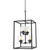 Westinghouse 6328000 Ardleigh Four-Light Indoor Chandelier
Matte Black Finish with Clear Glass