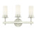 Westinghouse 6327100 Roswell Three-Light Indoor Wall Fixture
Brushed Nickel Finish with Frosted Opal Glass