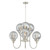 Westinghouse 6325300 Byron Six-Light Indoor Chandelier
Brushed Nickel Finish with Smoke Grey Glass Globes