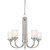 Westinghouse 6308000 Ramsgate Five-Light Indoor Chandelier
Brushed Nickel Finish with Ice Glass