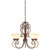 Westinghouse 6220600 Regal Springs Five-Light Indoor Chandelier
Ebony Gold Finish with Burnt Scavo Glass