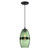 Westinghouse 6118800 Soren One-Light Indoor Mini Pendant
Matte Black Finish with Forest Glass