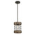 Westinghouse 6118000 Langston Indoor Pendant
Oil-Rubbed Bronze Finish with Vintage Pine Accents and Cage Shade