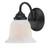 Westinghouse 6117300 Harwell One-Light Indoor Wall Fixture
Matte Black Finish with White Opal Glass