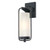 Westinghouse 6114400 Galtero Outdoor Wall Fixture
Matte Black and Distressed Aluminum Finish with White Frosted Glass