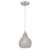 Westinghouse 6103700 Indoor Mini Pendant
Brushed Nickel Finish with Crystal Jewel Shade