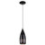 Westinghouse 6100900 Percy Indoor Mini Pendant
Black Finish with Black Glass Shade