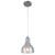 Westinghouse 6100700 Fiona Indoor Mini Pendant
Brushed Nickel Finish with Clear Seeded Glass