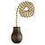 Westinghouse 7701300 Westinghouse 7701300 Wooden Knob Walnut Finish Pull Chain With 12-inch beaded chain