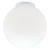 Westinghouse 8157100 Westinghouse 8157100 4-Inch Handblown Gloss White Glass Globe