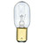 Westinghouse 0371700 Westinghouse 0371700 25 Watt T8 Incandescent Light Bulb 2700K Clear DC Bayonet Base, 120V