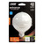 Feit Electric BPG2560W927CA/FIL/RP LED Dimmable G25 Globe, White, Filament, 500 Lumens, 60W Eq., 2700K, CEC Compliant