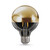 Feit Electric G2540/GOLD/827/FIL LED G25 40W Eq.  Filament Gold Bowl Globe, E26, 350 Lumens, 2700K,