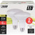 Feit Electric BR30DM/10KLED/2 BR30 65 Watt Equiv., 10 Year 11K, Non-Dimmable LED, 2700K, 2 Pk