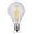 Feit Electric BPA1540C/850/LED/2 A15 Filament LED, 40 Watt Equiv., Dimmable, Clear, Candelabra Base, 300 Lumen, 5000K, 2 Pk