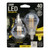 Feit Electric BPA1540C/827/LED/2 A15 Filament LED, 40 Watt Equiv., Dimmable, Clear, Candelabra Base, 300 Lumen, 2700K, 2 Pk