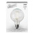 Feit Electric G40100/927CA/FIL LED Dimmable G40 Globe, Clear, Filament, 1000 Lumens, 100W Eq. 2700K, CEC Compliant