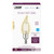 Feit Electric CFC40/927CA/FIL/AG 40-Watt Equivalent Vintage Flame Tip Alexa Google Smart Bulb