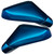 Oracle Lighting 3902-504-512Q-G Corvette C6 XM ORACLE Concept Side Mirrors - Blue Stream Tintcoat(512Q) - Ghosted