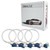 Oracle Lighting 2393-335 Infiniti QX70 2009-2015 ORACLE ColorSHIFT Halo Kit 2393-335 Product Image