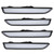 Oracle Lighting 9700-B1-C 2010-2014 Ford Mustang Concept Sidemarker Set - Clear 9700-B1-C Product Image