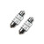 Oracle Lighting 5203-002 33MM 4 LED 3-Chip Festoon Bulbs (Pair) - Blue 5203-002 Product Image