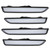 Oracle Lighting 9700-019 2010-2014 Ford Mustang Concept Sidemarker Set - Clear 9700-019 Product Image