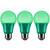 Sunlite 40451-SU A19/3W/G/LED/3PK GREEN