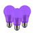 Sunlite 41527-SU 120V 3W Purple LED A19 Bulb - Pack of 3