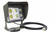 Larson Electronics 60 Watt Low Profile LED Wall Pack Light w/ Glare Shield - Magnetic Mount - Wide Flood Beam - 1' (12") Whip w/ General Area Cord Cap