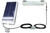 Larson Electronics 28W Solar Powered Vaporproof LED Light - 12V - 10Hr Runtime - Magnetic Mount