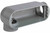 Larson Electronics Hazardous Location Conduit Body - C1D2/C1Z2 - Type LR - 12 cu. in. - (2) 1" Hubs