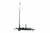 Larson Electronics 5 Stage Light Mast on 8' Single Axle Trailer w/ Wheels - Extends up to 11' - 300 lb Capacity