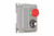 Larson Electronics Explosion Proof Rotary Potentiometer w/ Push Button - Class I, II, III - 2k OHM Resistance - Red Button