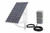Larson Electronics 300W Pole Mounted Solar Panel - 3 Day Run Time @ 50W - (4) 40aH 24V Li-ion Batteries - N4 Enclosure