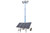 Larson Electronics 360W Solar Light Tower - 30' Light Tower - 7.5' Trailer - (6) 60W LED Lamps - (4) 250aH 4D Batteries - 120V Battery Charger - Day/Night Sensor