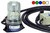 Larson Electronics LED Strobe Light - Permanent Mount - 18 LED Beacon - 50,000 Life Hours - 120-277V AC