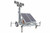 Larson Electronics 1200W Solar LED Tower - 24' Mast - (6) 150W Lamps w/ Timer & Dusk/Dawn, Batteries - Galvanized Mast/Trailer