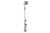 Larson Electronics 150W Explosion Proof LED 3-Stage Light Mast - Extends up to 12 Feet  - 17,500 Lumens - 25' 16/3 SOOW Cord w/ Explosion Proof Cord Cap
