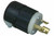 Larson Electronics General Area Purpose 15 Amp 2-Pole 3-Wire Twist Lock Plug - 250 Volt AC - NEMA L6-15 Rated