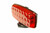 Larson Electronics Red LED Strobe Light w/ Back and Base Magnetic Mount - 24 LEDs - 4-AA Batteries - Strobe or Steady