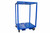 Larson Electronics Standard Power Distribution Cube Skid - Epoxy Painted Steel - Skid Pockets - Pick Eye - Casters